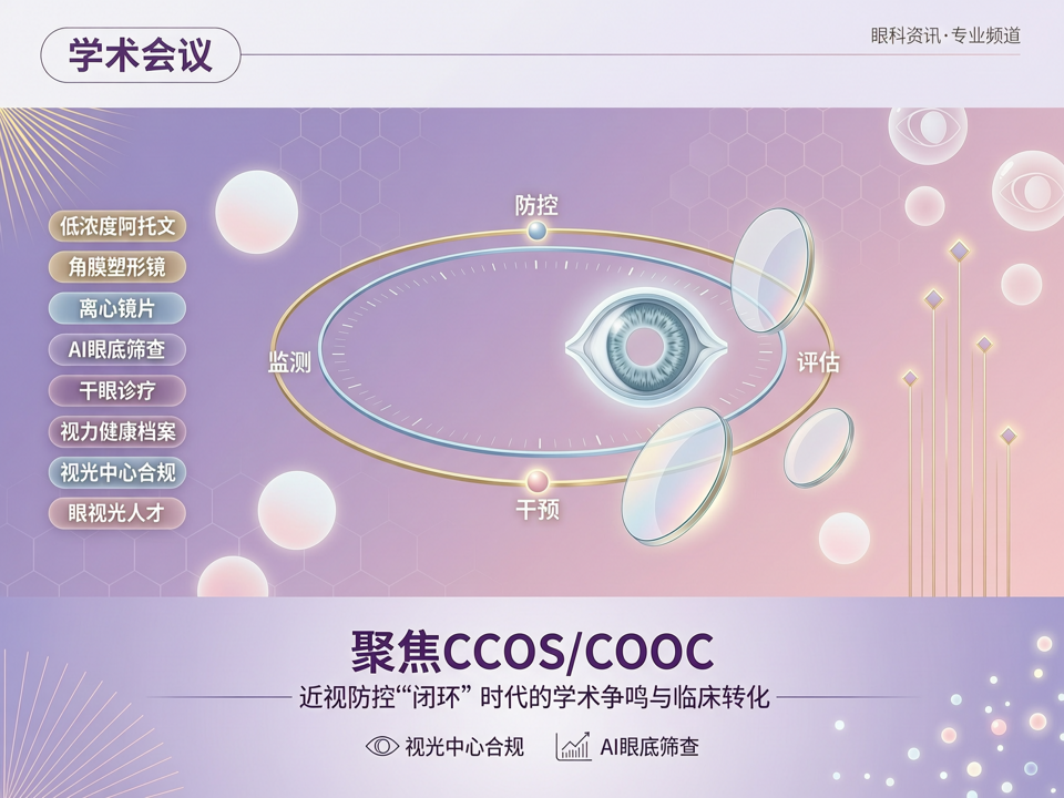 聚焦CCOS/COOC:近视防控“闭环”时代的学术争鸣与临床转化