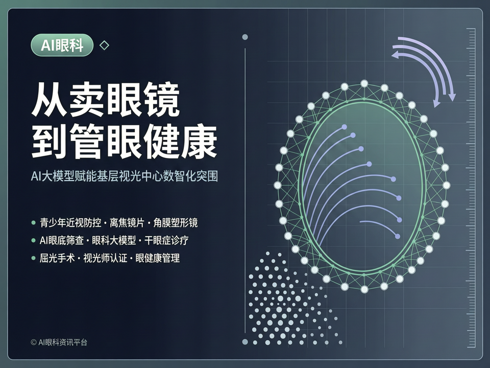 从“卖眼镜”到“管眼健康”:AI大模型赋能基层视光中心数智化突围