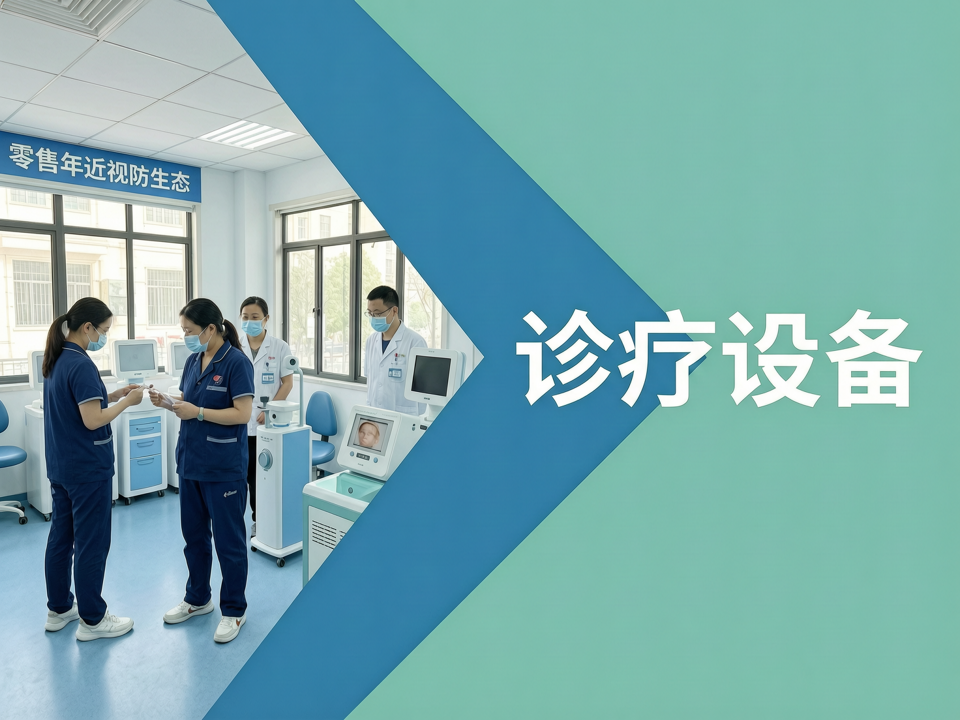 从“零售”到“医疗”:诊疗设备重构视光中心与近视防控新生态