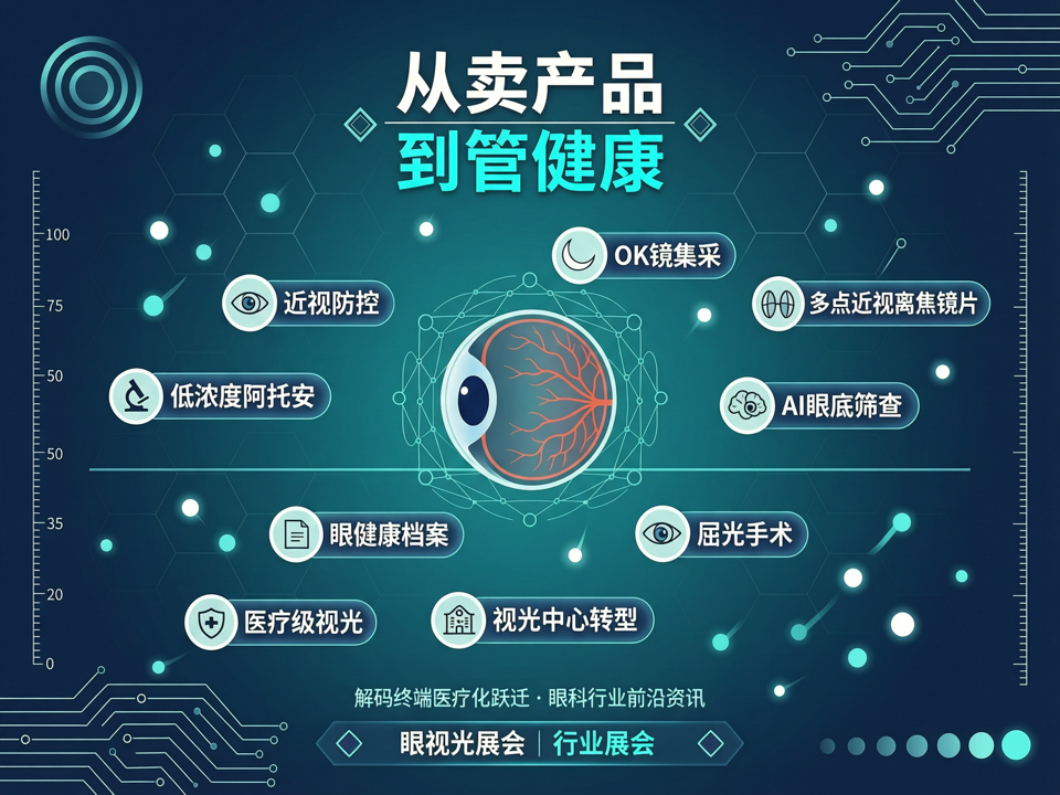 从“卖产品”到“管健康”:眼视光展会解码终端“医疗化”跃迁