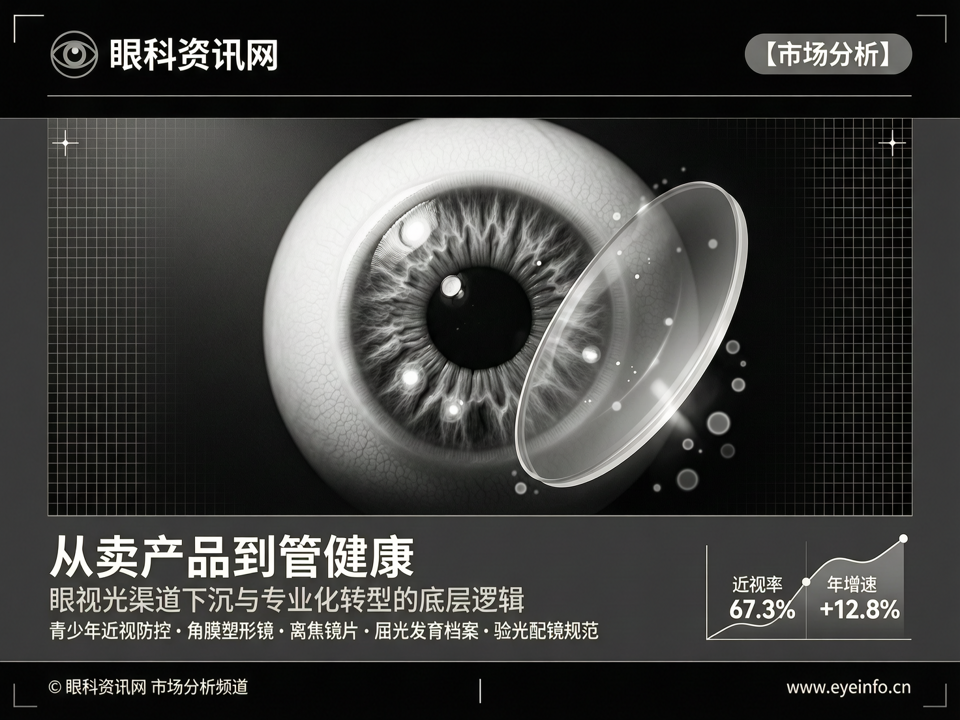 从“卖产品”到“管健康”:眼视光渠道下沉与专业化转型的底层逻辑