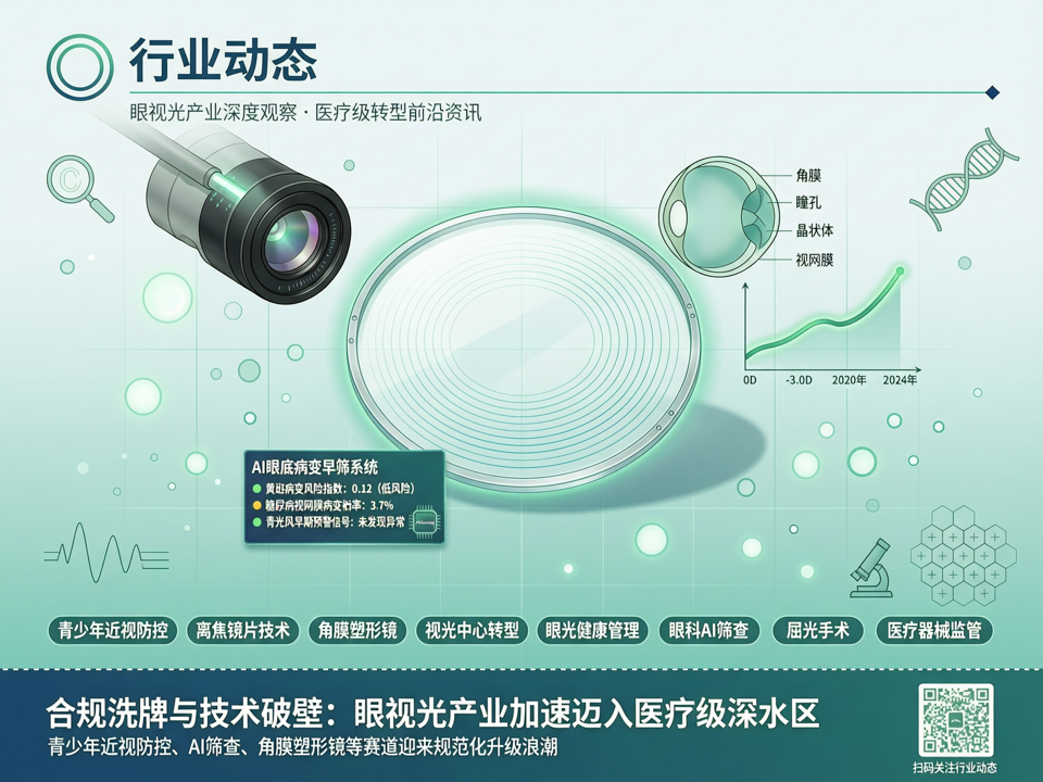 合规洗牌与技术破壁:眼视光产业加速迈入“医疗级”深水区