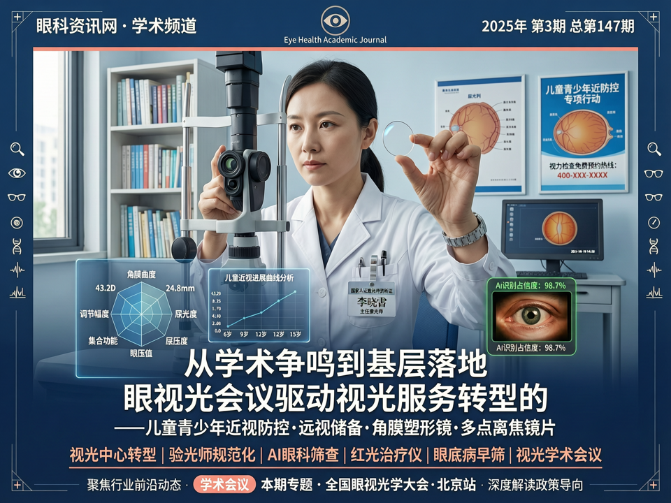 从学术争鸣到基层落地:眼视光会议驱动视光服务转型的“下半场”