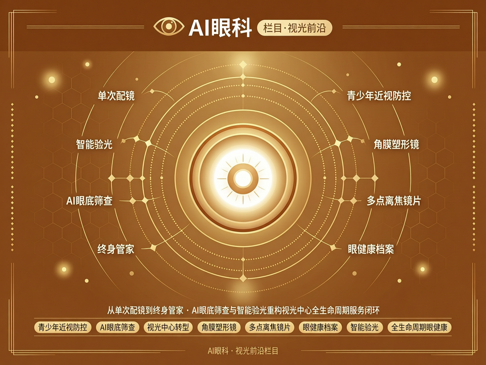 从“单次配镜”到“终身管家”:AI眼底筛查与智能验光重构视光中心全生命周期服务闭环