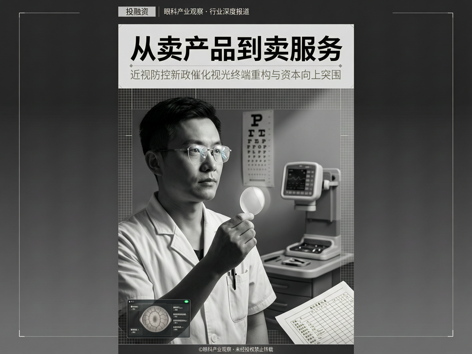 从“卖产品”到“卖服务”:近视防控新政催化视光终端重构与资本“向上”突围