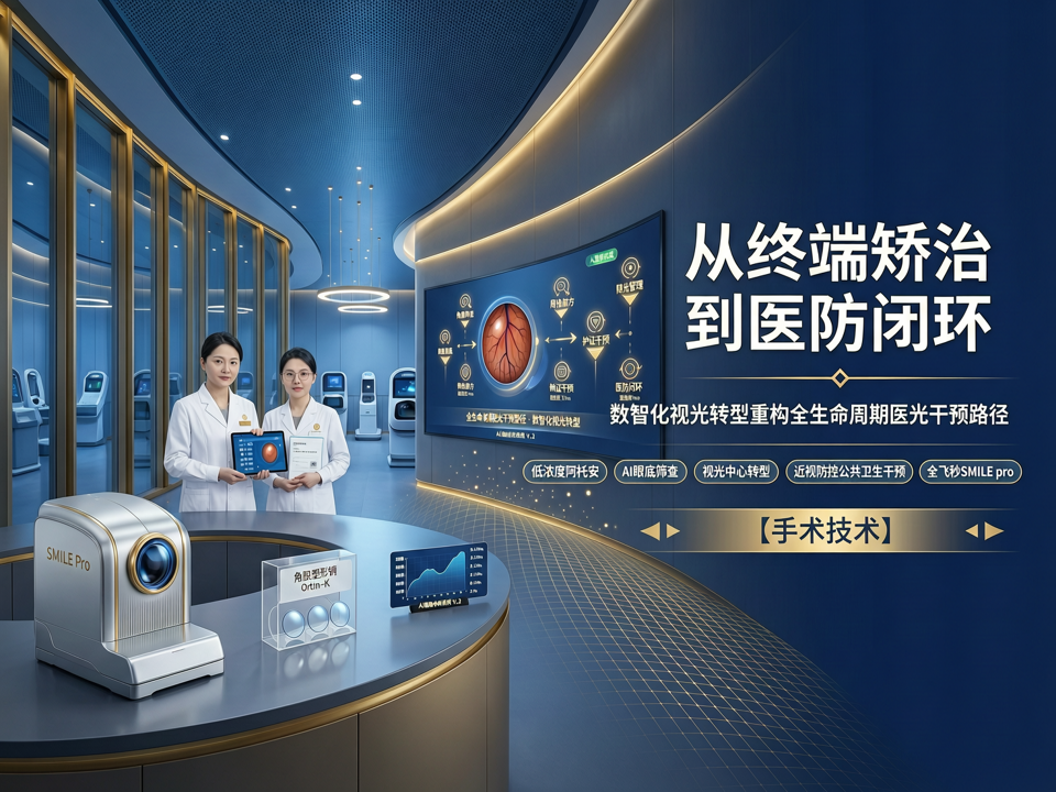 从“终端矫治”到“医防闭环”:数智化视光转型重构全生命周期屈光干预路径