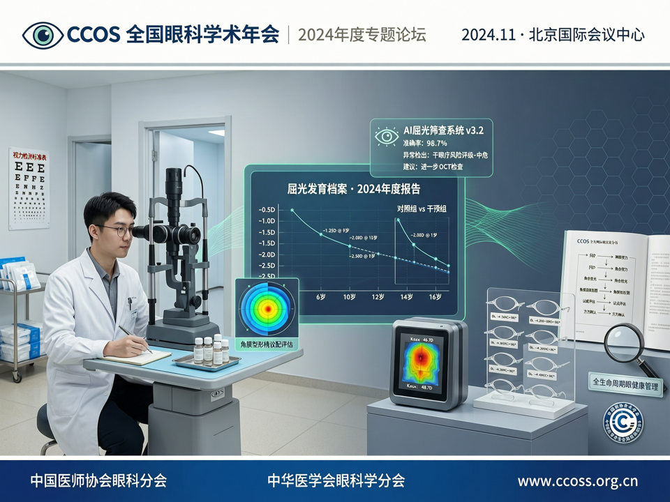 跨越“验配”边界:眼科学术会议驱动医疗级视光与全生命周期管理双轨跃升