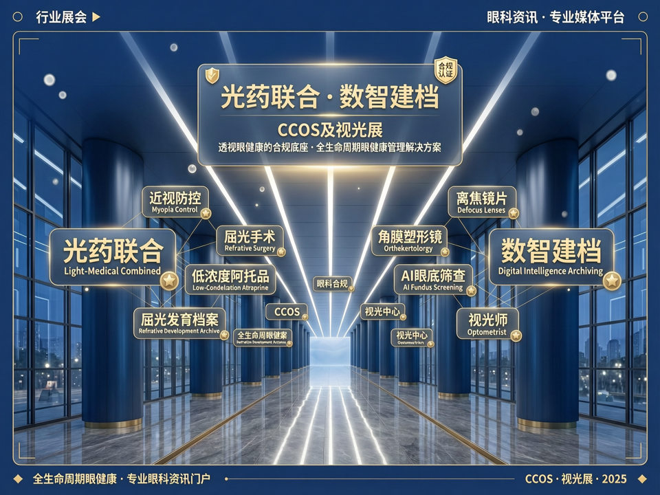 “光药联合”与“数智建档”双核驱动:CCOS及视光展透视眼健康的“合规”底座