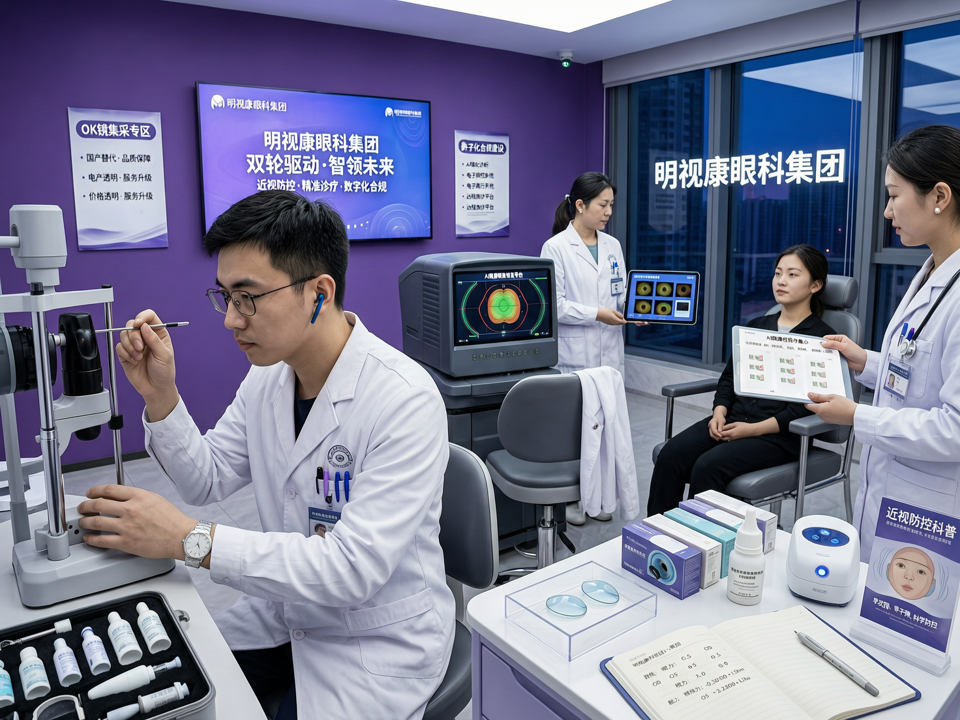 明视康眼科集团启动“双轮驱动”战略转型:破局OK镜集采,加码干眼诊疗与数字化合规建设