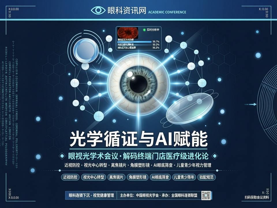 光学循证与AI赋能:眼视光学术会议解码终端门店的“医疗级”进化论