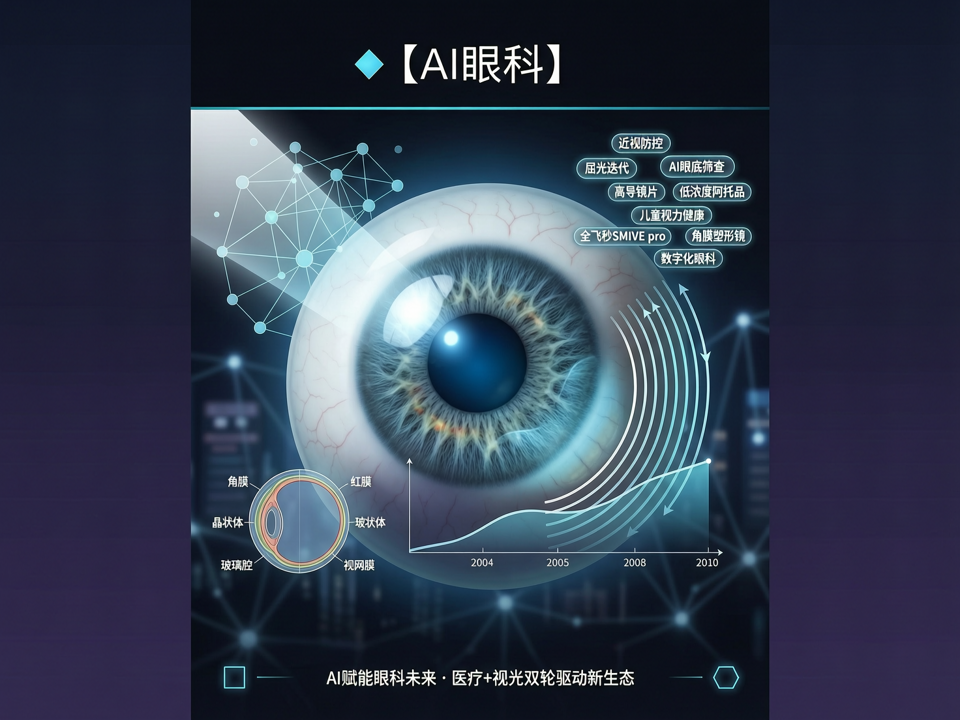 跨越“配镜”边界:AI大模型串联近视防控与屈光迭代,重塑“医疗+视光”双轮驱动新生态