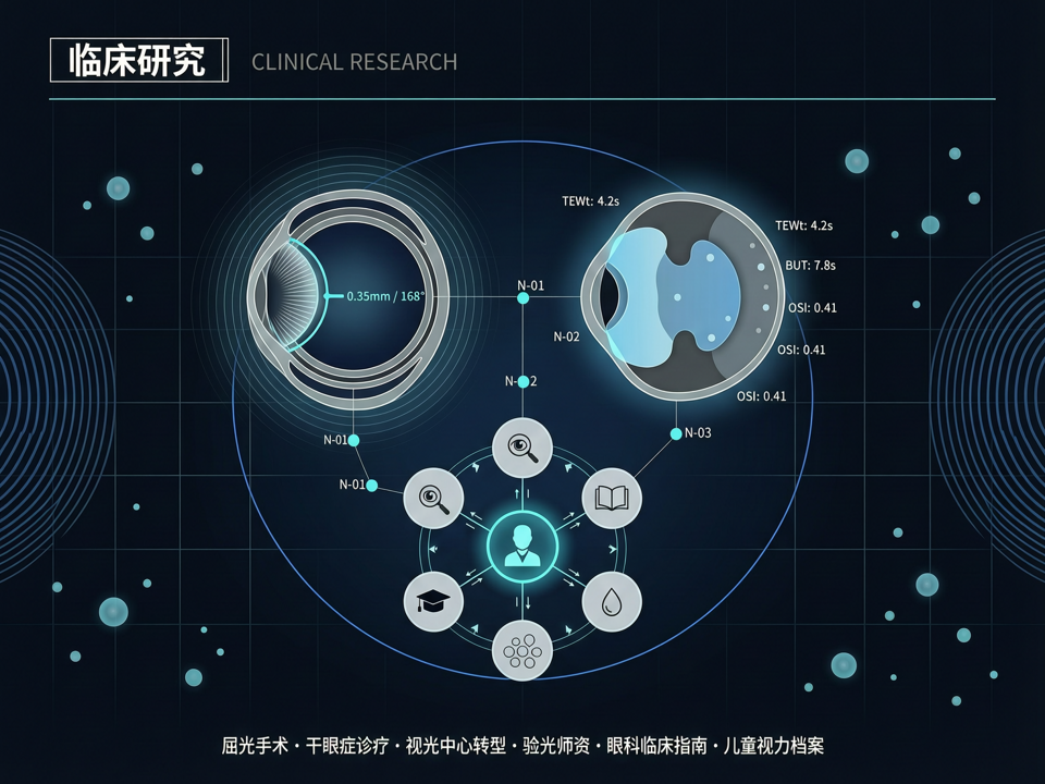 从“单纯摘镜”到“眼表生态重建”:新一代屈光手术术后干眼精准诊疗与视光中心协同管理的临床探索