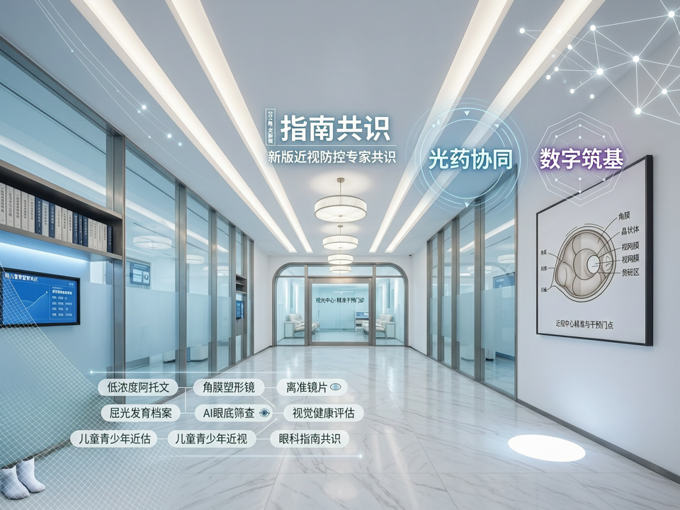 “光药协同”与“数字筑基”:新版近视防控专家共识驱动的视光临床精准干预范式