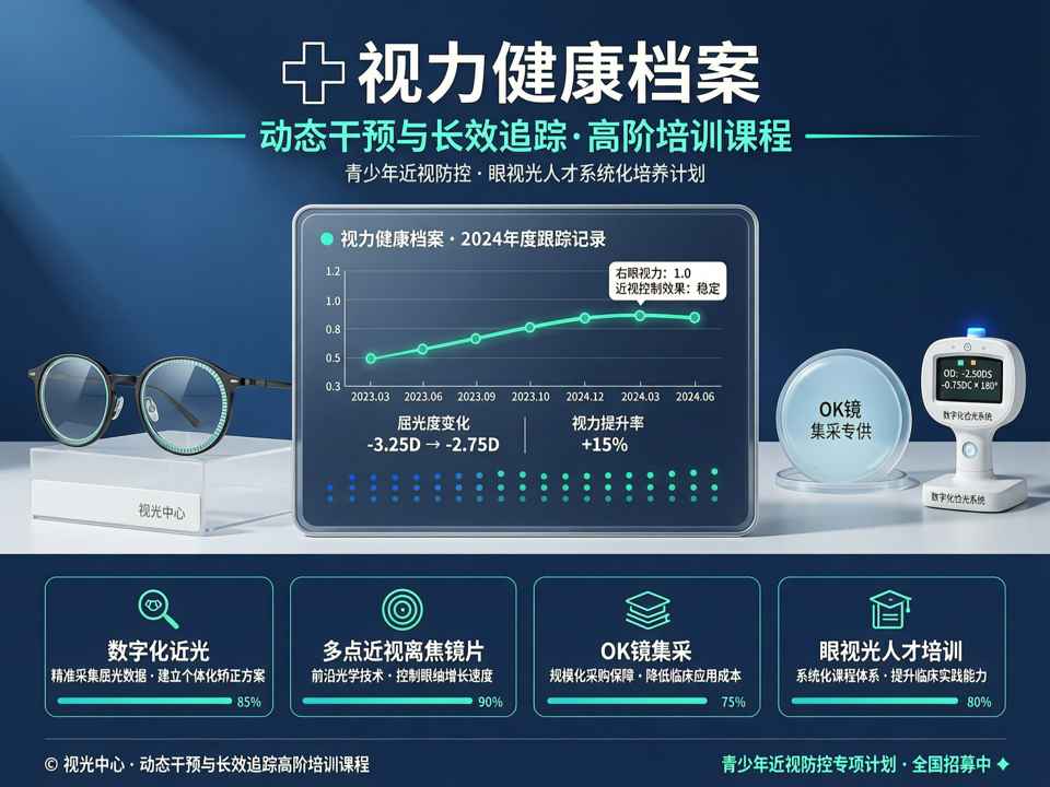 破译“视力健康档案”数据密码:视光中心“动态干预与长效追踪”高阶培训课程设计