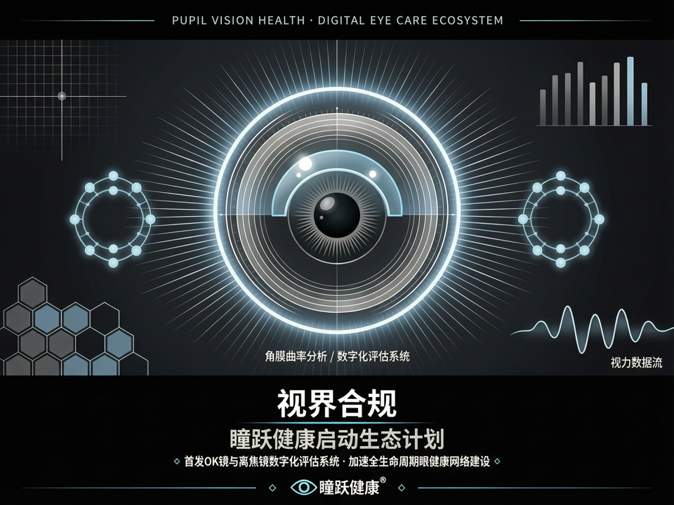 瞳跃健康启动“视界合规”生态计划:首发OK镜与离焦镜数字化评估系统,加速全生命周期眼健康网络建设