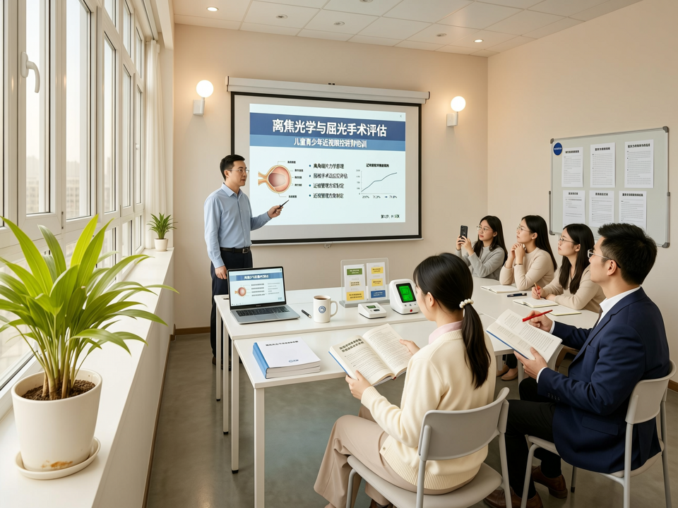 跨越“合规与专业”双重门槛:视光中心“离焦光学与屈光手术评估”高阶培训指南