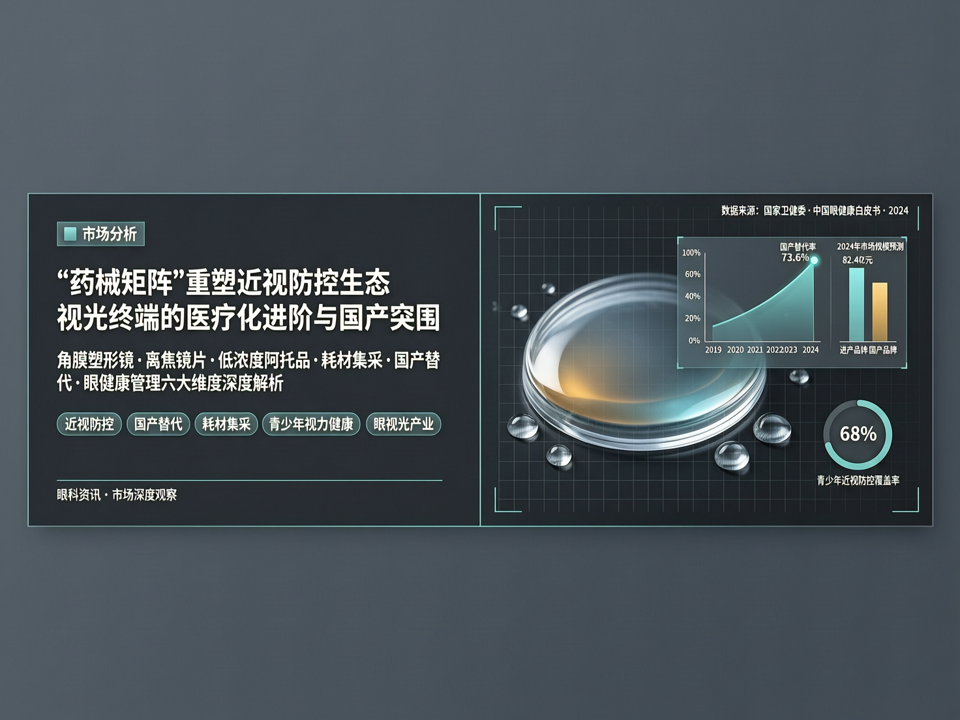 “药械矩阵”重塑近视防控生态:视光终端的医疗化进阶与国产突围