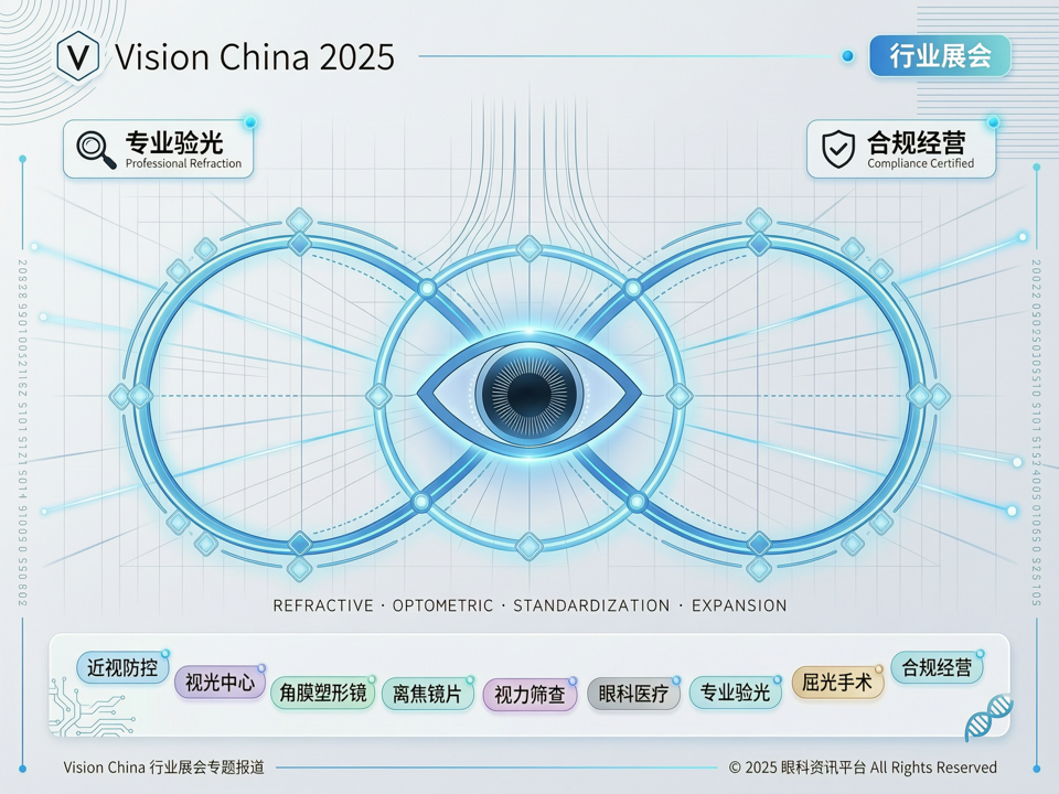 屈光与视光“双轮驱动”:从Vision China看眼科连锁扩张的“标准化”底座