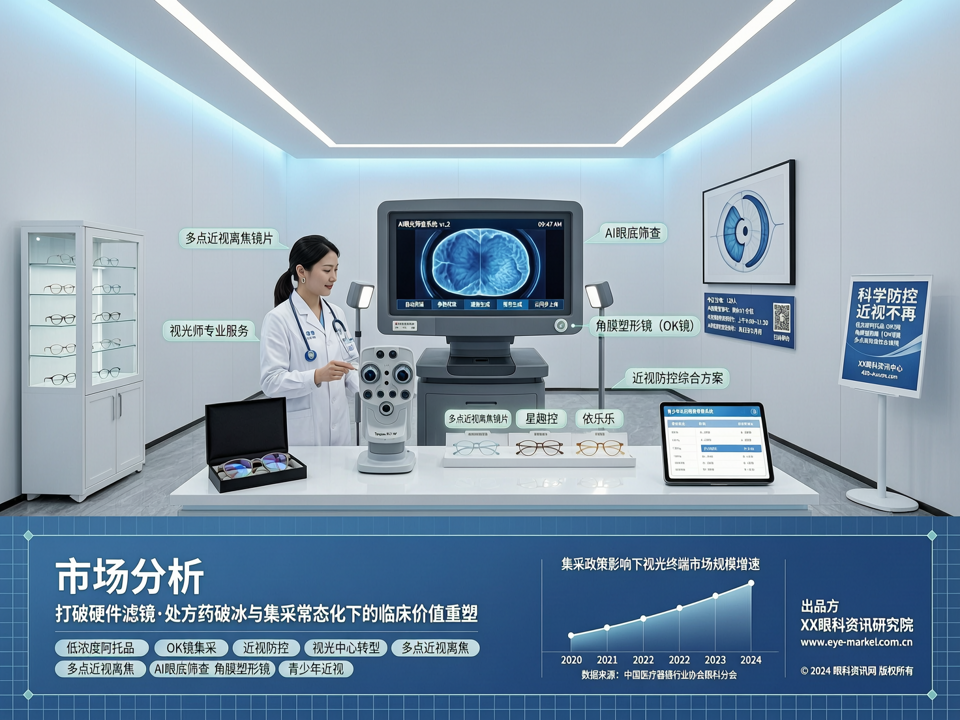 打破“硬件滤镜”:处方药破冰与集采常态化下眼视光终端的临床价值重塑