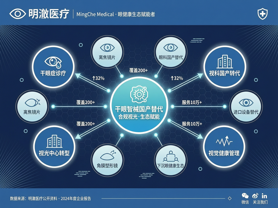 跨越“进口设备”与“单一配镜”鸿沟:明澈医疗以“干眼智械国产替代+合规视光”赋能下沉眼健康生态