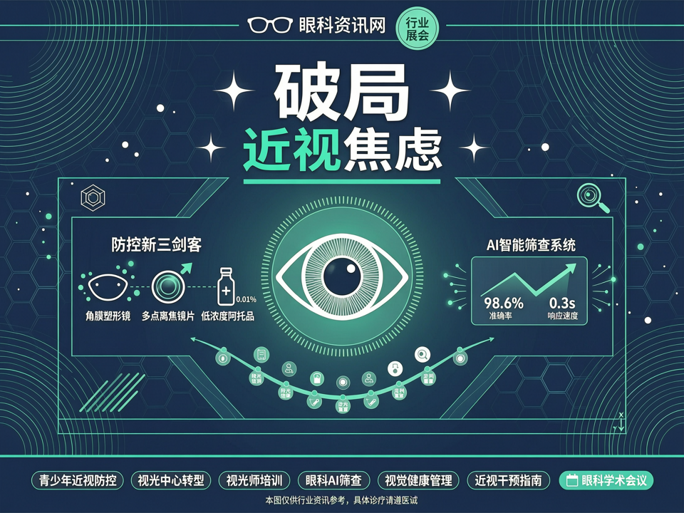 破局“近视焦虑”:眼视光大展透视“防控新三剑客”的合规落地与视光人才“升维”