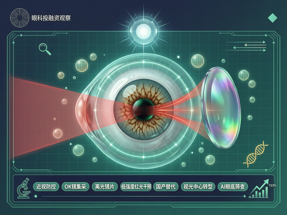 近视防控“红线”收紧与集采常态化:眼科资本重估“红光光电干预”与“高端术式国产平替”
