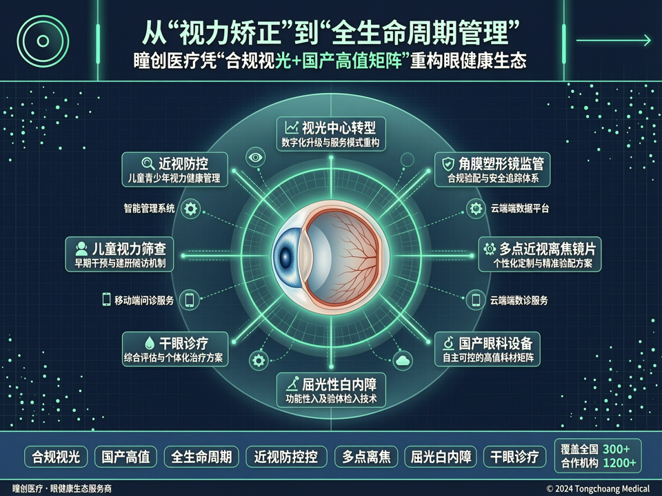 从“视力矫正”到“全生命周期管理”:瞳创医疗凭“合规视光+国产高值矩阵”重构眼健康生态