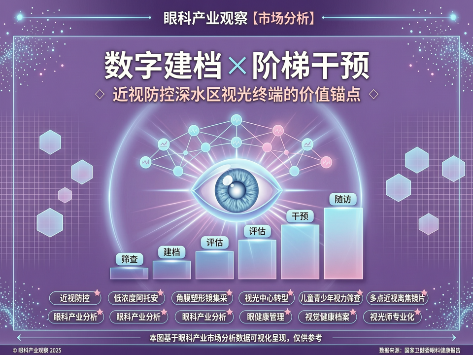 “数字建档”与“阶梯干预”共振:近视防控深水区视光终端的价值锚点