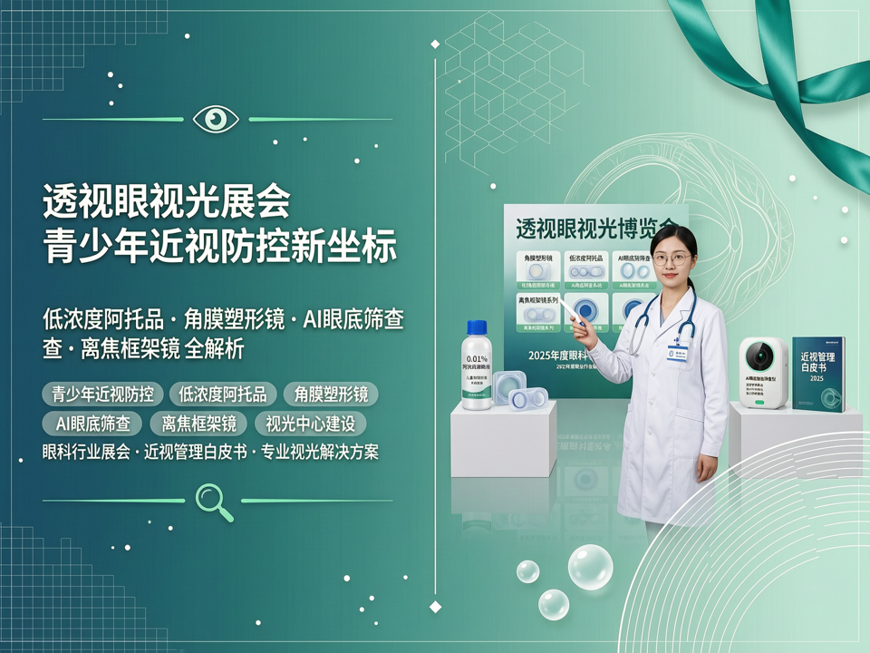 展位上的“医疗级”洗牌:透视眼视光展会如何重绘近视防控新坐标