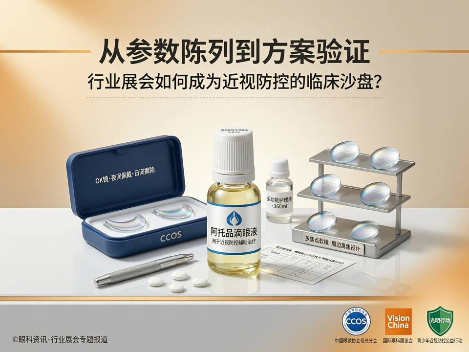 从“参数陈列”到“方案验证”:行业展会如何成为近视防控的“临床沙盘”?