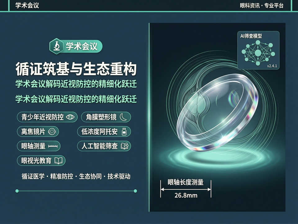 循证筑基与生态重构:学术会议解码近视防控的精细化跃迁