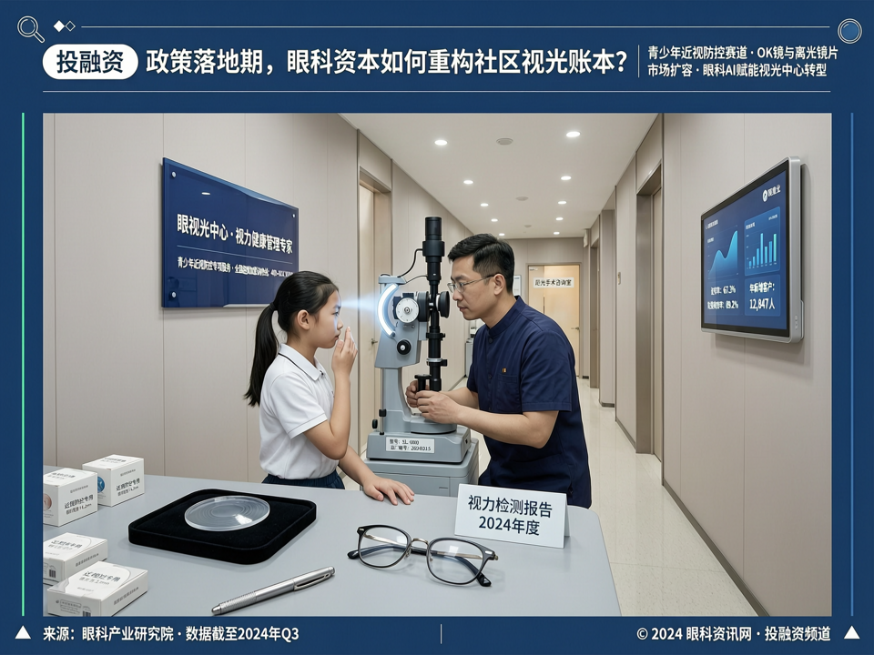 视线微移:政策落地期,眼科资本如何重构“社区视光”的账本?