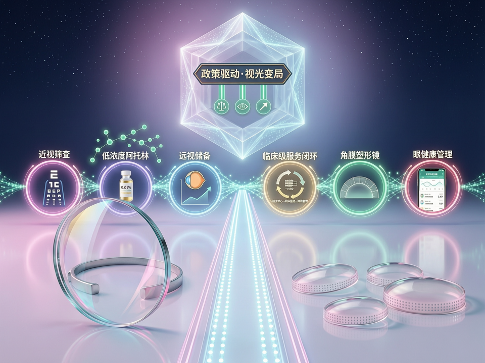 政策强驱动下的视光变局:从“远视储备”守护到临床级服务闭环