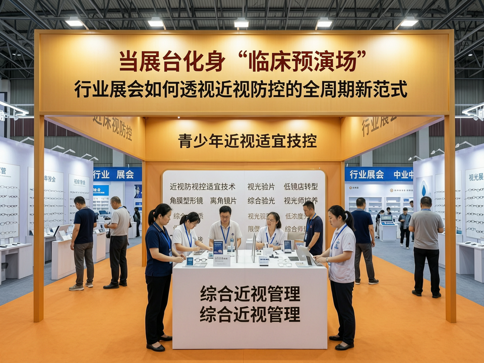 当展台化身“临床预演场”:行业展会如何透视近视防控的全周期新范式