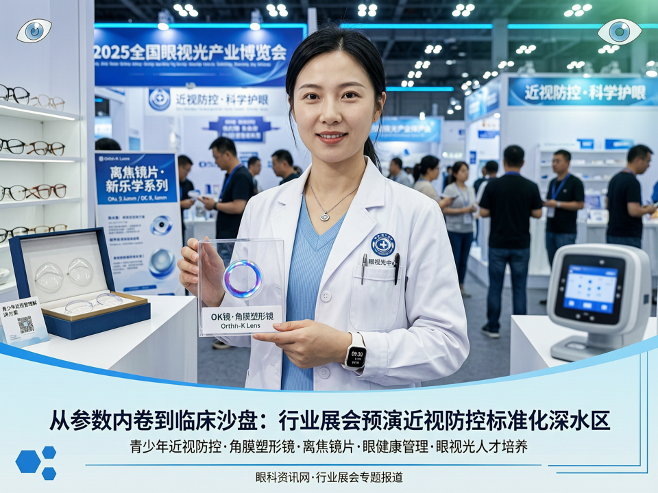 从“参数内卷”到“临床沙盘”:行业展会预演近视防控的标准化深水区