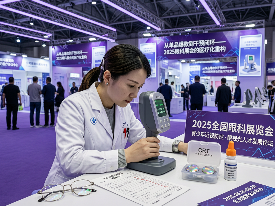 从“单品爆款”到“干预闭环”:2025眼科展会的医疗化重构