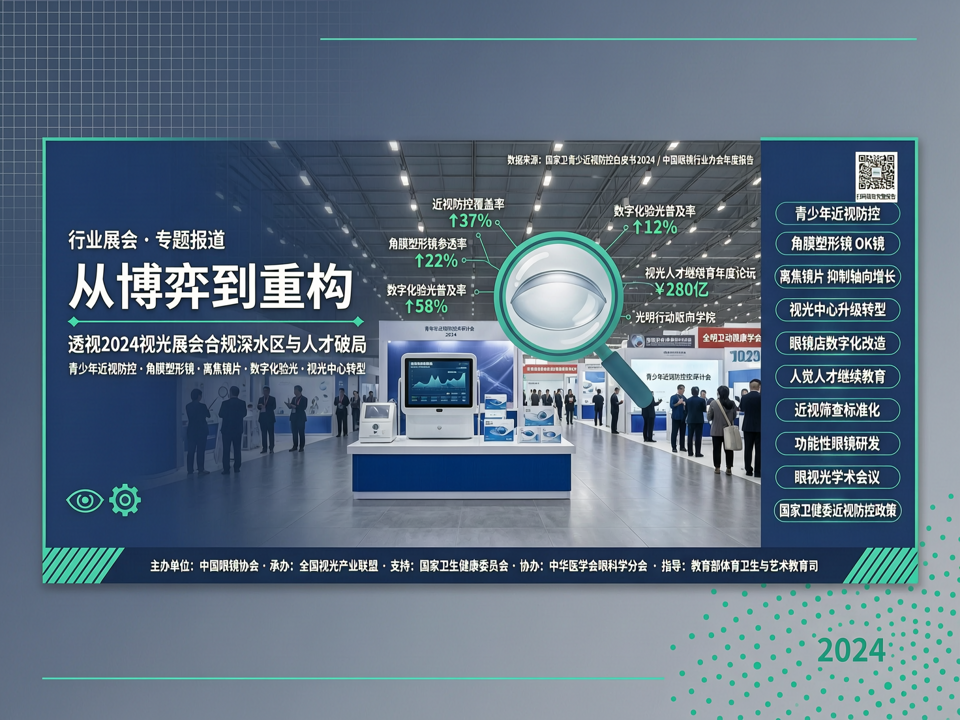 从“参数博弈”到“信任重构”:透视2024视光展会的合规深水区与人才破局
