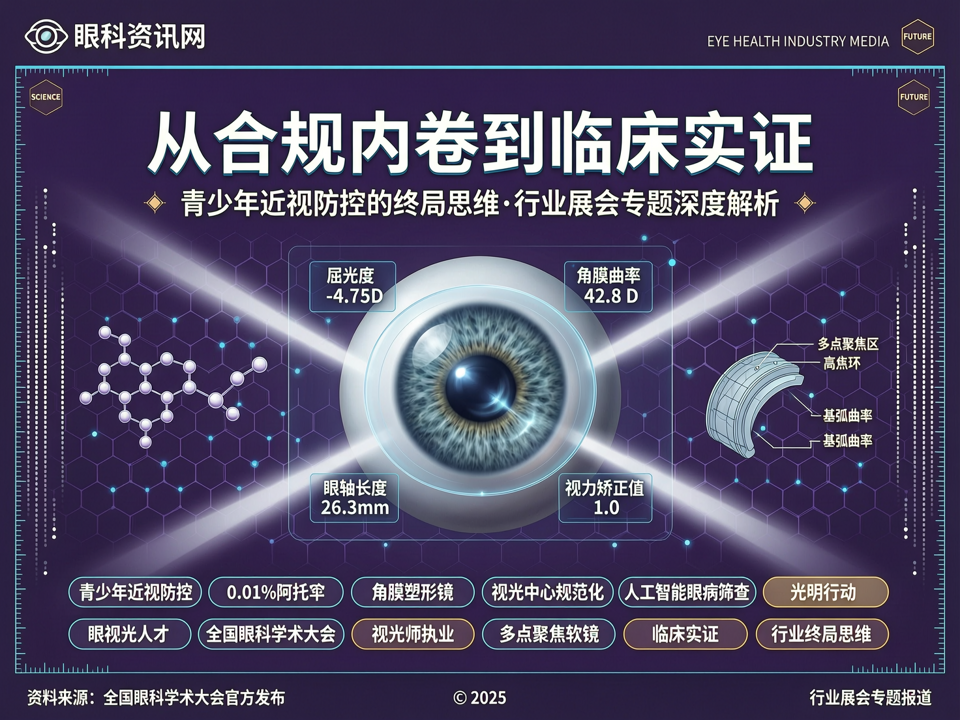 从“合规内卷”到“临床实证”:行业展会展演近视防控的终局思维