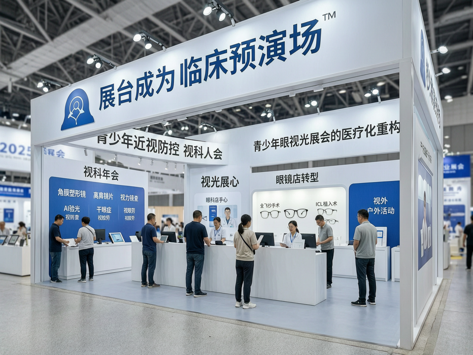 当展台成为“临床预演场”:透视2025眼视光展会的医疗化重构