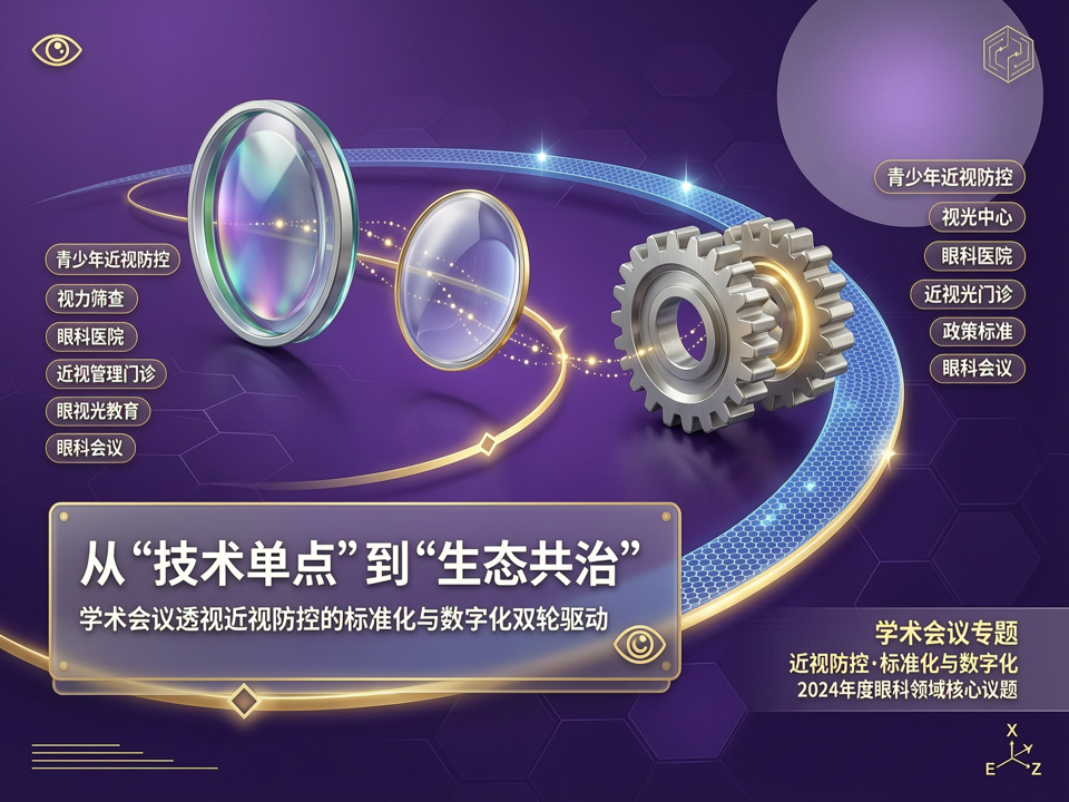 从“技术单点”到“生态共治”:学术会议透视近视防控的标准化与数字化双轮驱动