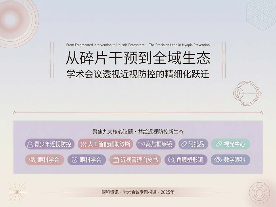 从“碎片干预”到“全域生态”:学术会议透视近视防控的精细化跃迁
