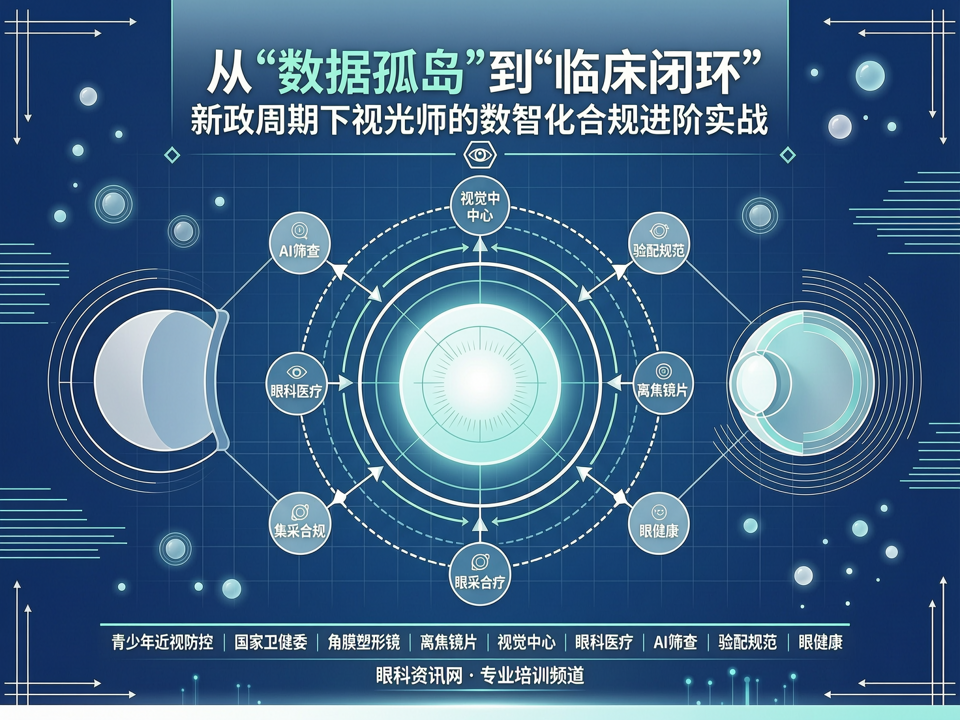 从“数据孤岛”到“临床闭环”:新政周期下视光师的数智化合规进阶实战