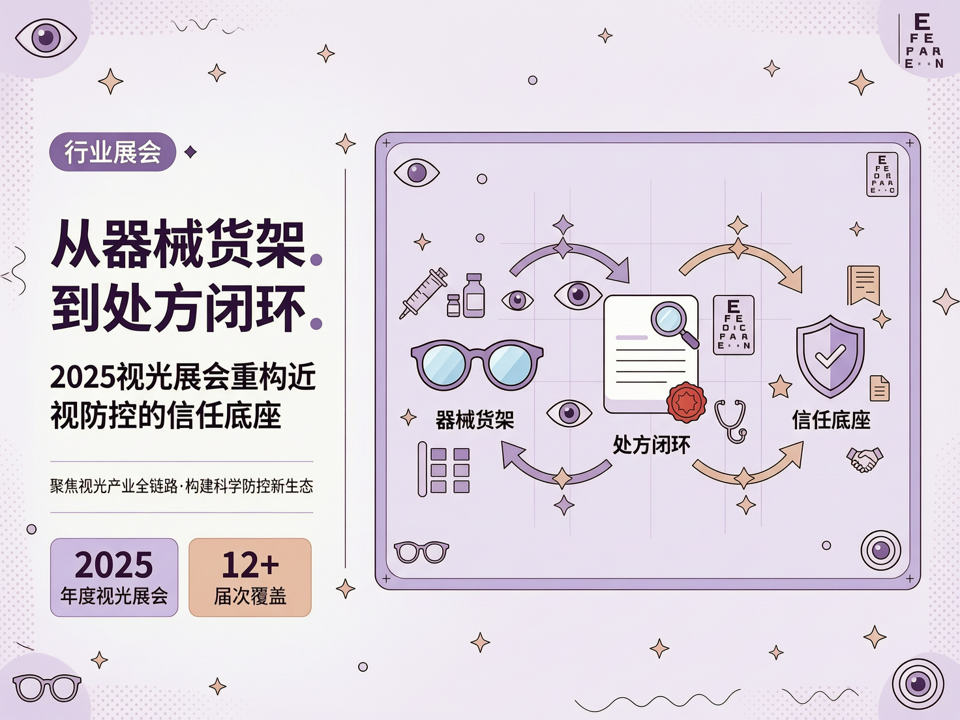 从“器械货架”到“处方闭环”:2025视光展会重构近视防控的信任底座