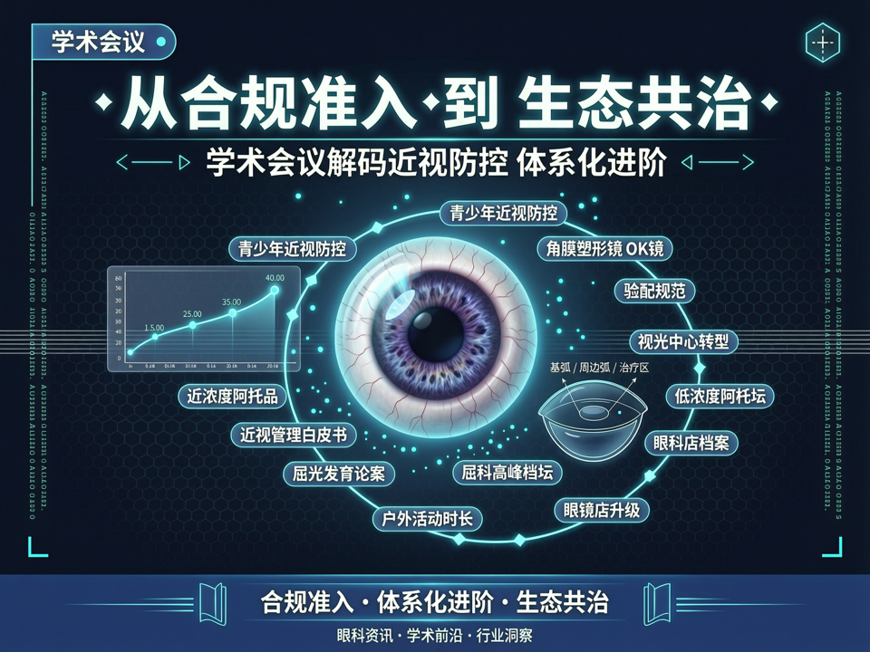 从“合规准入”到“生态共治”:学术会议解码近视防控的体系化进阶