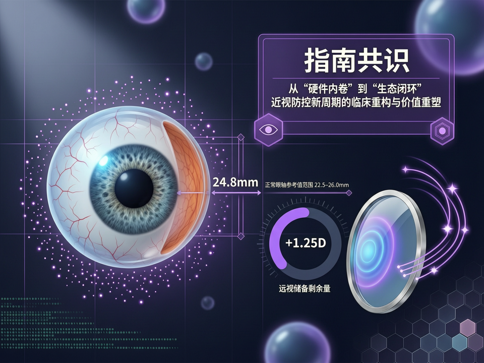 指南共识|从“硬件内卷”到“生态闭环”:近视防控新周期的临床重构与价值重塑