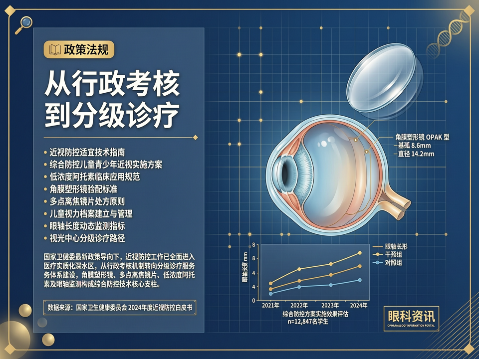 从“行政考核”到“分级诊疗”:近视防控进入医疗实质化深水区