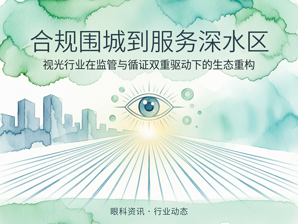 从“合规围城”到“服务深水区”:视光行业在监管与循证双重驱动下的生态重构